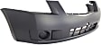 Front Primed Bumper Cover, 2.0L Engine, Without Fog Light Holes