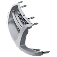 Grille Assembly, Gray Shell and Insert, SE Model, 6 Cyl., 3.3L Engine