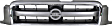 Grille, Chrome Shell with Painted Dark Gray Insert, 6 Cyl., 3.5L Engine