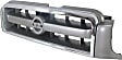 Grille, Chrome Shell with Painted Dark Gray Insert, 6 Cyl., 3.5L Engine