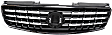 Grille Assembly, Chrome Shell with Painted Dark Gray Insert
