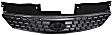 Grille Assembly, Chrome Shell with Painted Dark Gray Insert