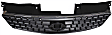 Grille Assembly, Chrome Shell with Painted Dark Gray Insert