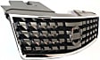 Grille, Chrome Shell with Painted Black Insert, 4 Cyl., 2.0L Engine