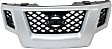 2010 Nissan Xterra - Grille, Painted Silver Shell with Painted Gray Insert