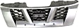 2010 Nissan Xterra - Grille, Painted Silver Shell with Painted Gray Insert