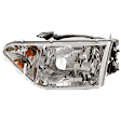 Driver Side Headlight, with Bulb, Halogen, Clear Lens, 6 Cyl., 3.3L Engine