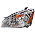 Driver Side Headlight, with Bulb, Halogen, Reflector Type