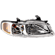 Passenger Side Headlight, with Bulb, Halogen, Clear Lens