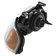 Driver Side Headlight, with Bulb, Halogen, Clear Lens
