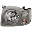 Driver Side Halogen Headlight, With bulb(s), OE Replacement, Sport Utility