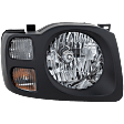 Passenger Side Halogen Headlight, With bulb(s), OE Replacement, Sport Utility