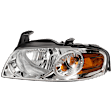 Driver Side Headlight, with Bulb, Halogen, Base/S Models