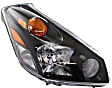 2004-2009 Nissan Quest - Passenger Side Halogen Headlight, With bulb(s), OE Replacement, Mini Passenger Van