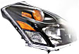 2004-2009 Nissan Quest - Passenger Side Halogen Headlight, With bulb(s), OE Replacement, Mini Passenger Van