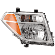 Passenger Side Headlight, with Bulb, Halogen, Clear Lens
