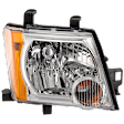 Passenger Side Headlight, with Bulb, Halogen, 6 Cyl., 4.0L Engine, Except S/X Models, CAPA Certified
