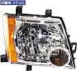 Passenger Side Headlight, with Bulb, Halogen, 6 Cyl., 4.0L Engine, Except S/X Models, CAPA Certified