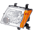Driver Side Headlight, with Bulb, Halogen, 6 Cyl., 4.0L Engine, Except S/X Models