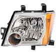Driver Side Headlight, with Bulb, Halogen, 6 Cyl., 4.0L Engine, Except S/X Models, CAPA Certified
