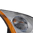 Passenger Side Headlight, with Bulb, Halogen, Base/S/SL/SR Model, 4 Cyl., 2.0L Engine