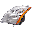 Driver Side Headlight, with Bulb, Halogen, Base/S/SL/SR Models, CAPA CERTIFIED