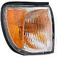 Passenger Side Halogen Corner Light, With bulb(s)