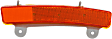 Front, Driver Side Bumper Reflector