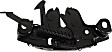 Hood Latch, 4 Cyl., 2.4L Engine, without Alarm System
