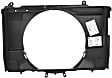 Upper Fan Shroud, 4 Cyl., 2.4L Engine, Fits Radiator Fan