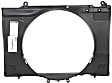 Upper Fan Shroud, 4 Cyl., 2.4L Engine, Fits Radiator Fan