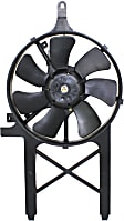 OE Replacement A/C Condenser Fan, Single fan