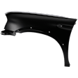 Front, Driver Side Fender, Base/XE Models, 4 Cyl., 2.4L Engine