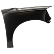 Front, Passenger Side Fender, Without Molding Holes, CAPA CERTIFIED