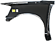 Front, Passenger Side Fender, Without Molding Holes, CAPA CERTIFIED
