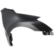 Front, Passenger Side Fender, 4-Door, Sedan, CAPA CERTIFIED