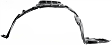 Front, Passenger Side Fender Liner, 4 Cyl., 2.4L Engine