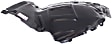 Front, Passenger Side, Front Section Fender Liner