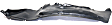 Front, Passenger Side, Rear Section Fender Liner
