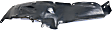 Front, Passenger Side, Rear Section Fender Liner