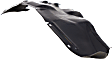 Front, Driver Side, Rear Section Fender Liner