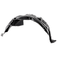 Front, Driver Side Fender Liner, 6 Cyl., 4.0L Engine