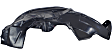  Front, Passenger Side Fender Liner, 4.0 Liter Engine