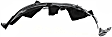  Front, Passenger Side Fender Liner, XE Model