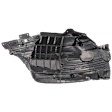 Front, Passenger Side, Front Section Fender Liner