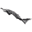 Front, Passenger Side, Front Section Fender Liner