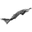 Front, Driver Side, Front Section Fender Liner