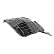 Front, Passenger Side, Front Section Fender Liner