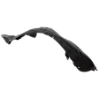 Front, Driver Side Fender Liner, Sedan/Coupe
