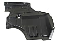 Front, Passenger Side Engine Splash Shield, 4 Cyl., 2.4L Engine